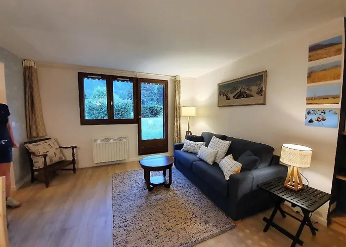 Apartment Vue Mont Blanc Avec Jardin