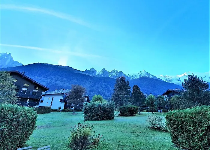 Apartment Vue Mont Blanc Avec Jardin *